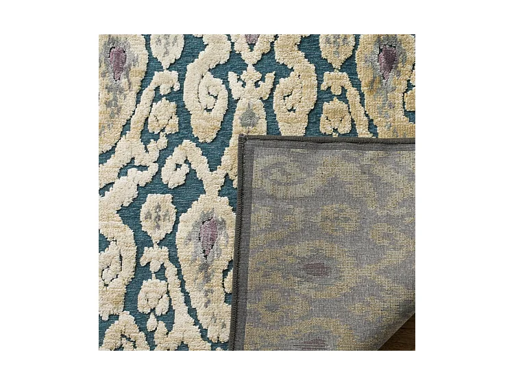 Tapis Jaune/Gris 79 X 122 cm - Dandi