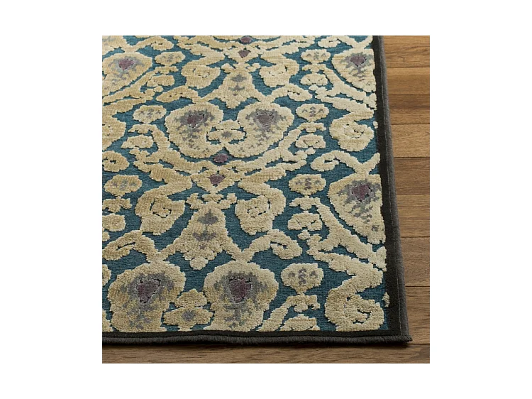 Tapis Jaune/Gris 79 X 122 cm - Dandi