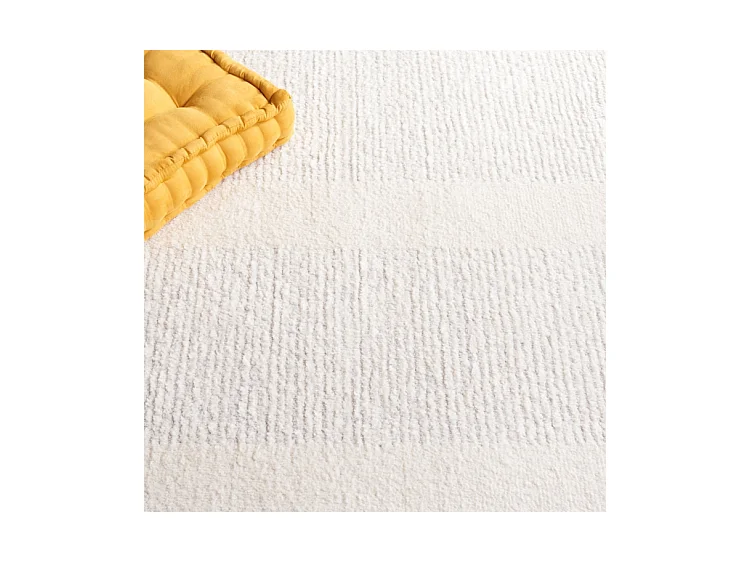 Tapis Ivoire/Gris 66 X 183 cm - Brezlyn