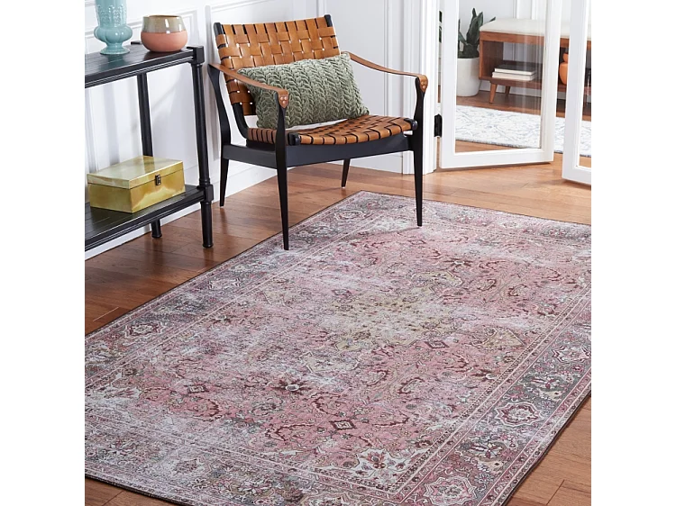 Tapis Rose/Beige 152 X 244 cm - Dahliana