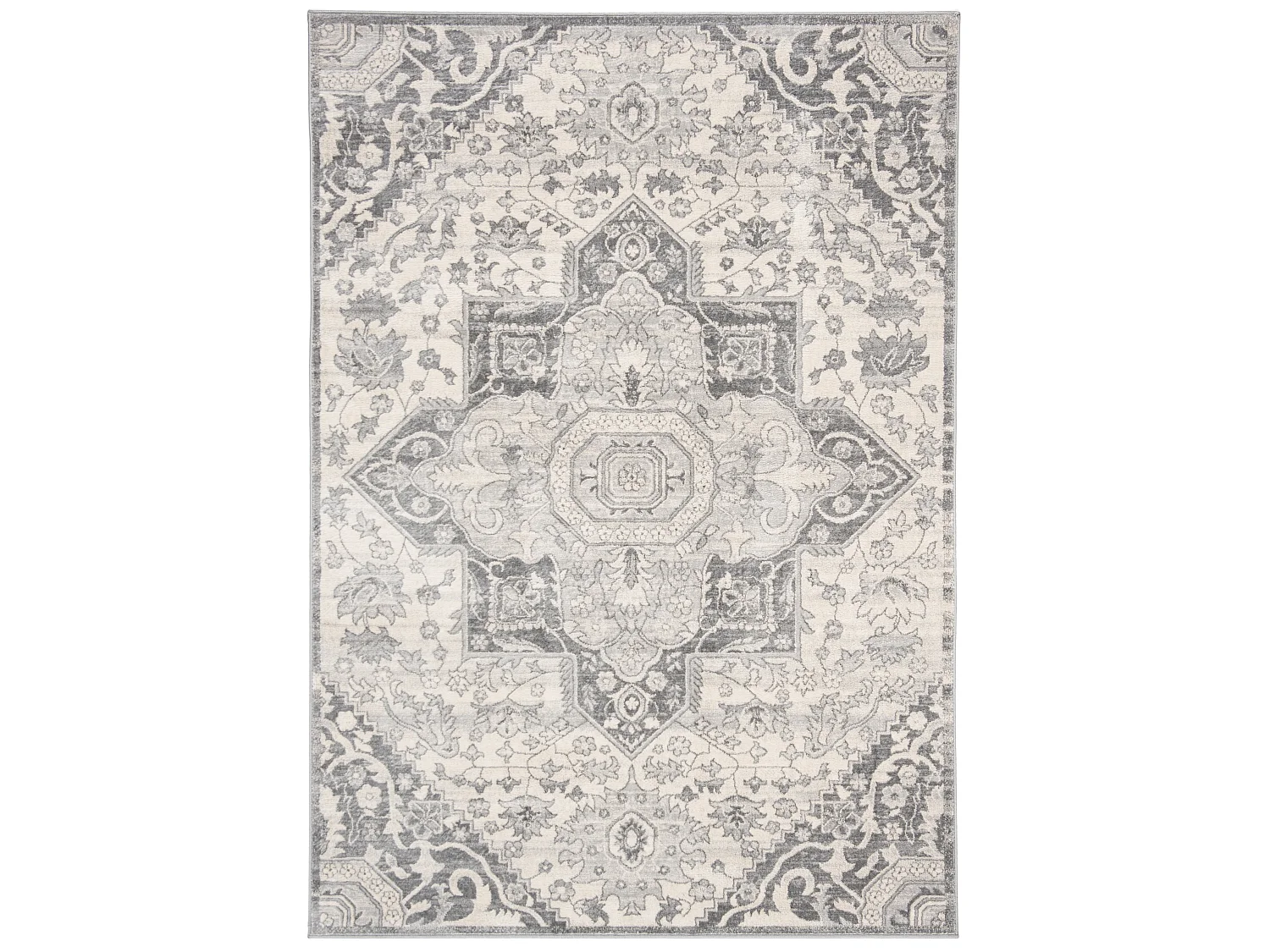Tapis Gris/Neutre 160 X 229 cm - Maeve