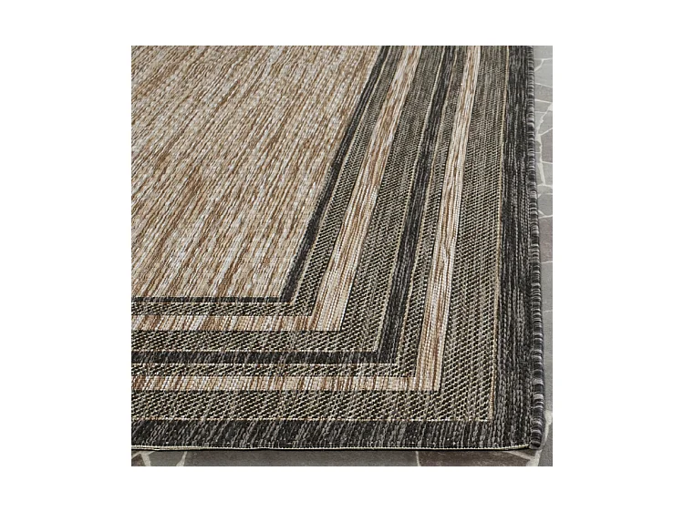 Tapis Naturel/Noir 235 x 305 cm - Anwen
