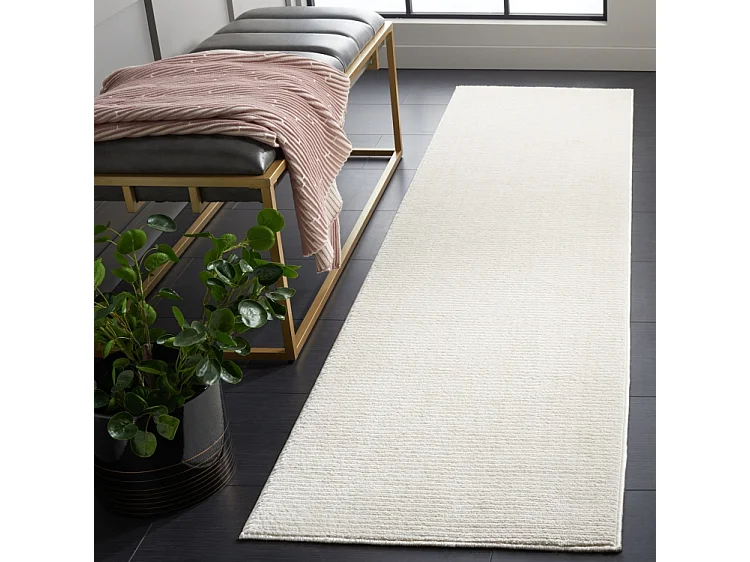 Tapis Blanc 66 X 122 cm - Aniya