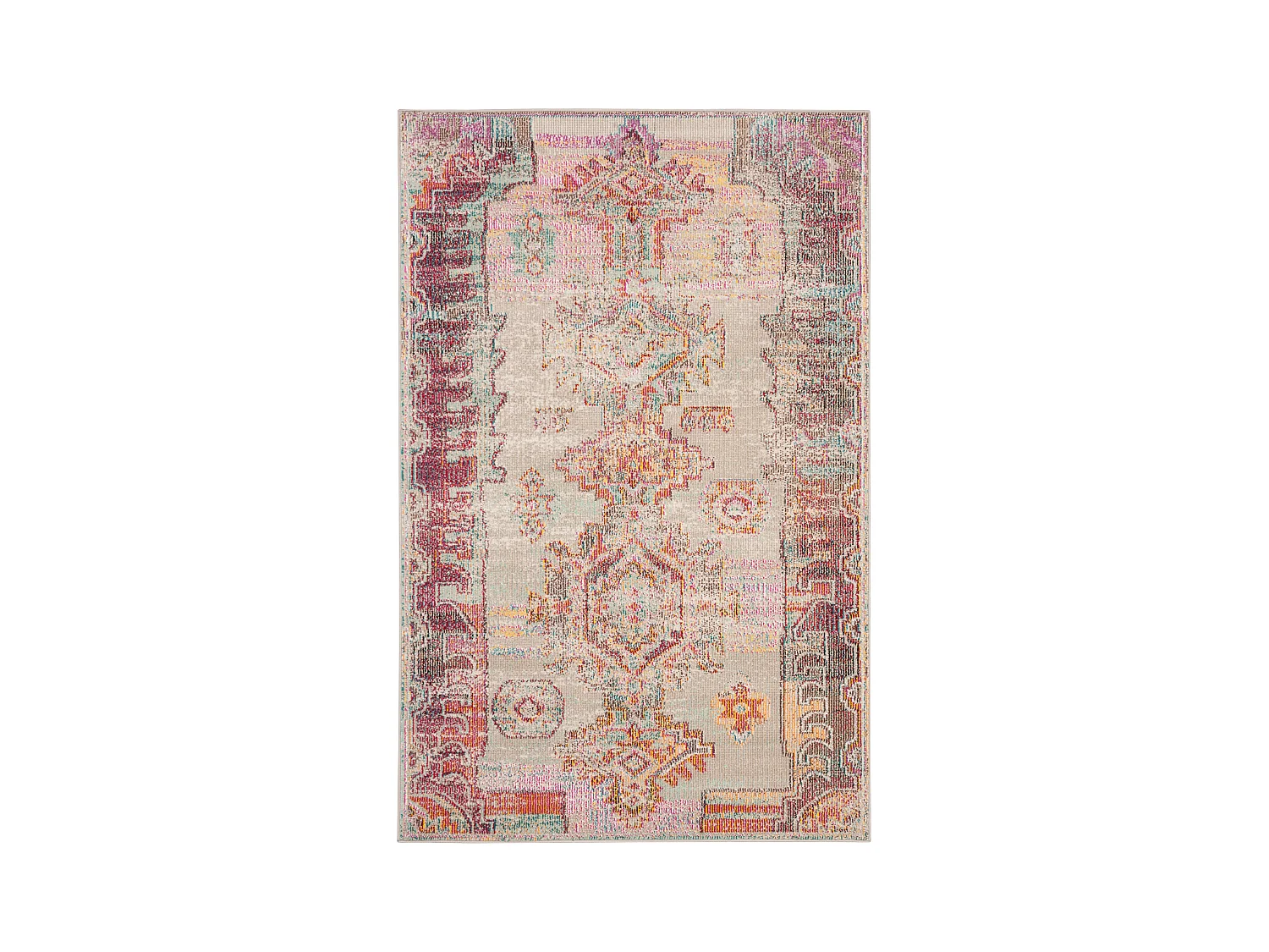 Tapis Gris/Violet 122 X 183 cm - Delia