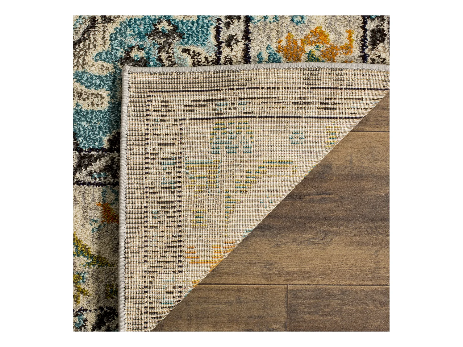 Tapis Gris/Bleu 122 X 170 cm - Milà