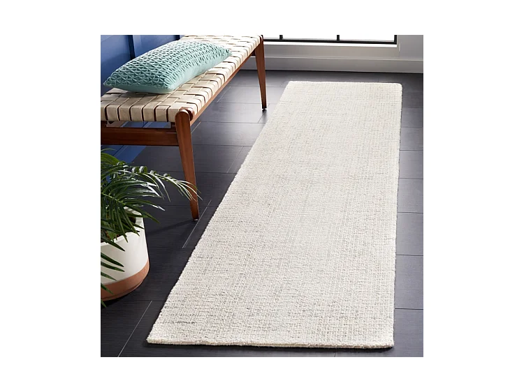 Tapis Ivoire/Gris clair 69 X 183 cm - Alouette