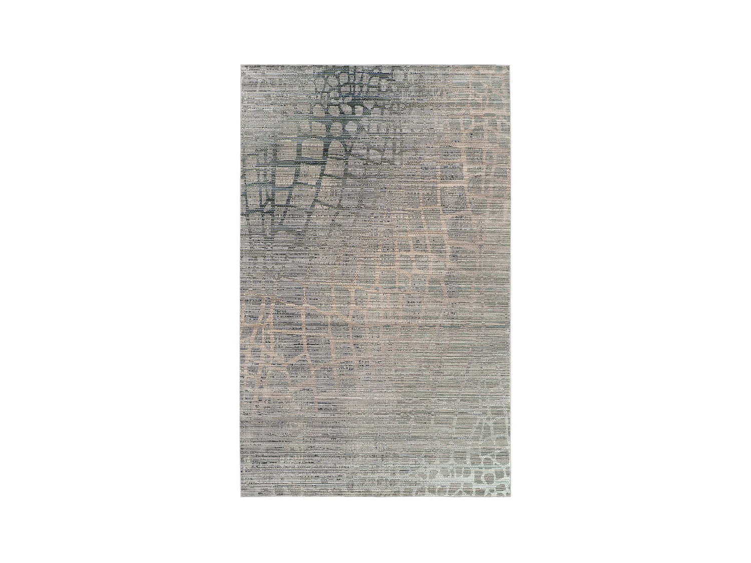 Tapis Gris/Multicolore 122 X 183 cm - Darold