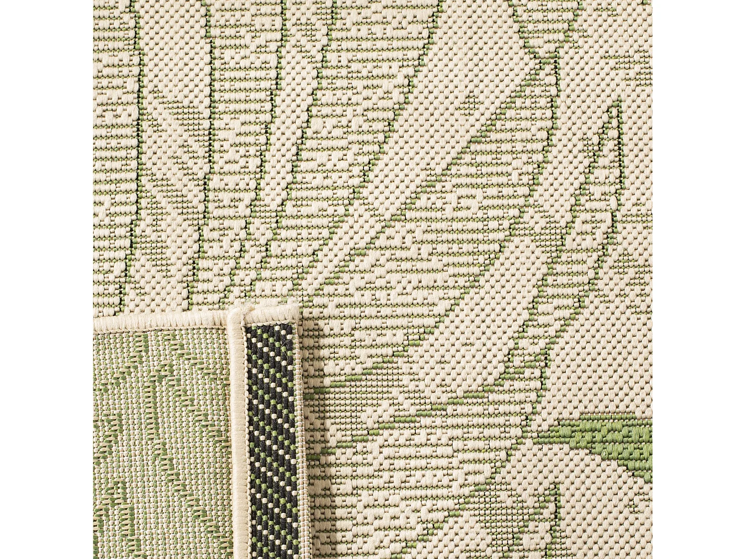 Tapis Vert/Beige 122 X 170 cm - Zofia