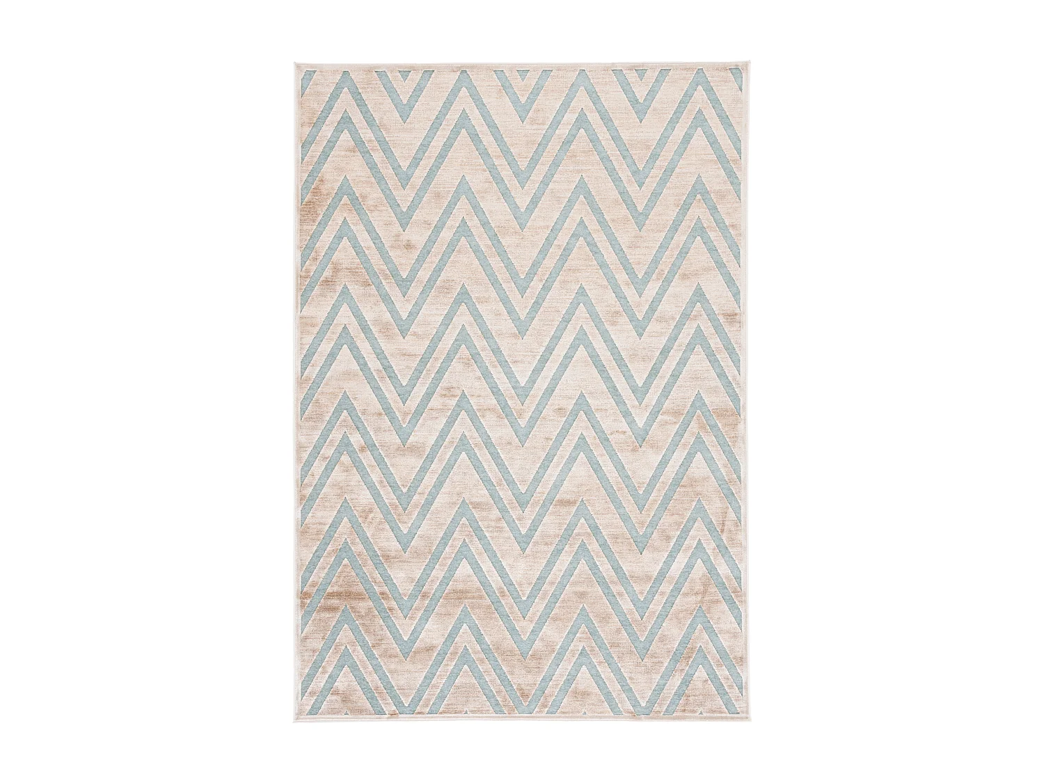 Tapis Neutre/Bleu 160 X 229 cm - Tobago