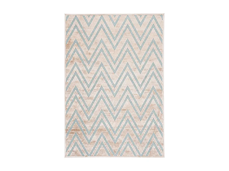 Tapis Neutre/Bleu 160 X 229 cm - Tobago