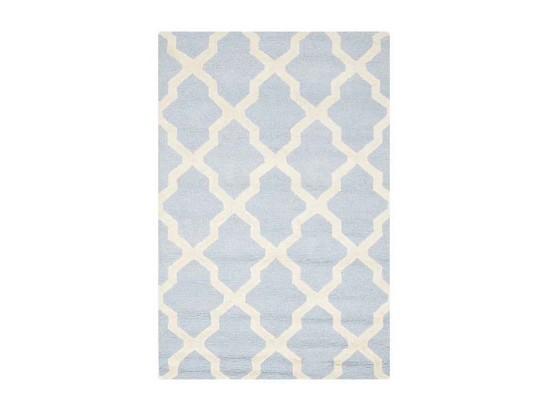 Tapis Bleu/Neutre 91 X 152 cm - Ava