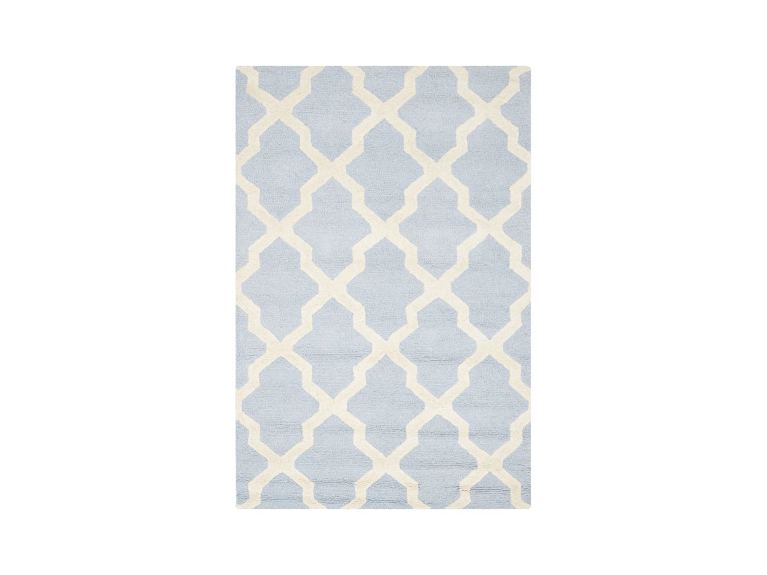 Tapis Bleu/Neutre 91 X 152 cm - Ava