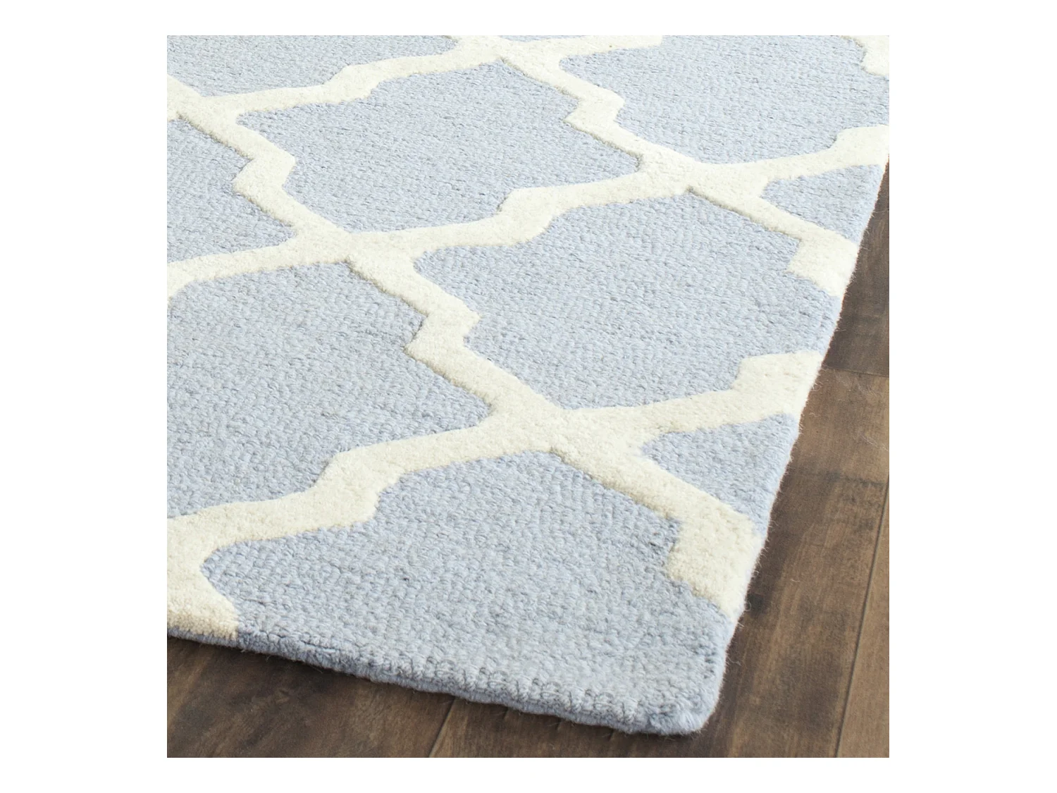 Tapis Bleu/Neutre 91 X 152 cm - Ava