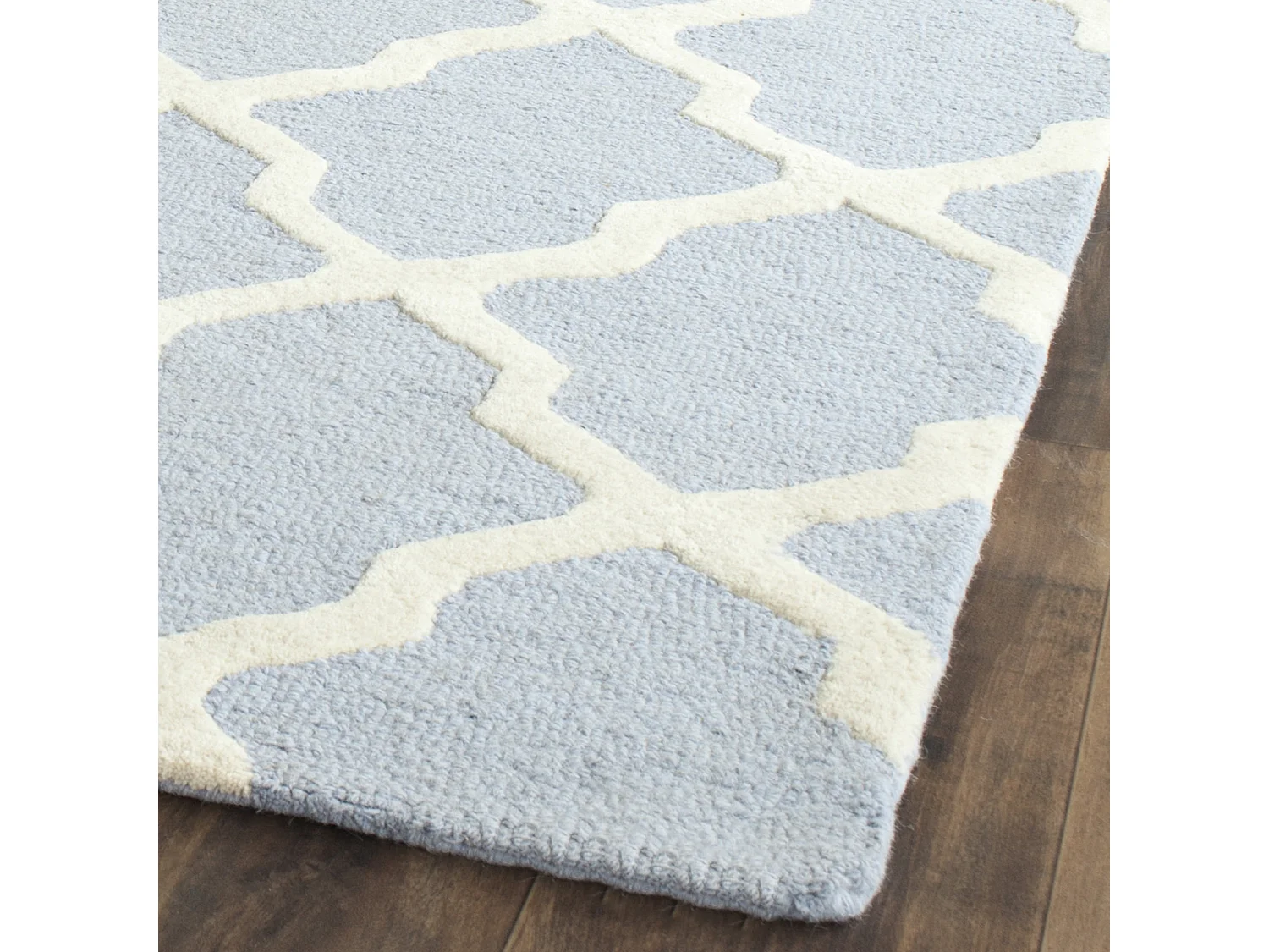 Tapis Bleu/Neutre 91 X 152 cm - Ava