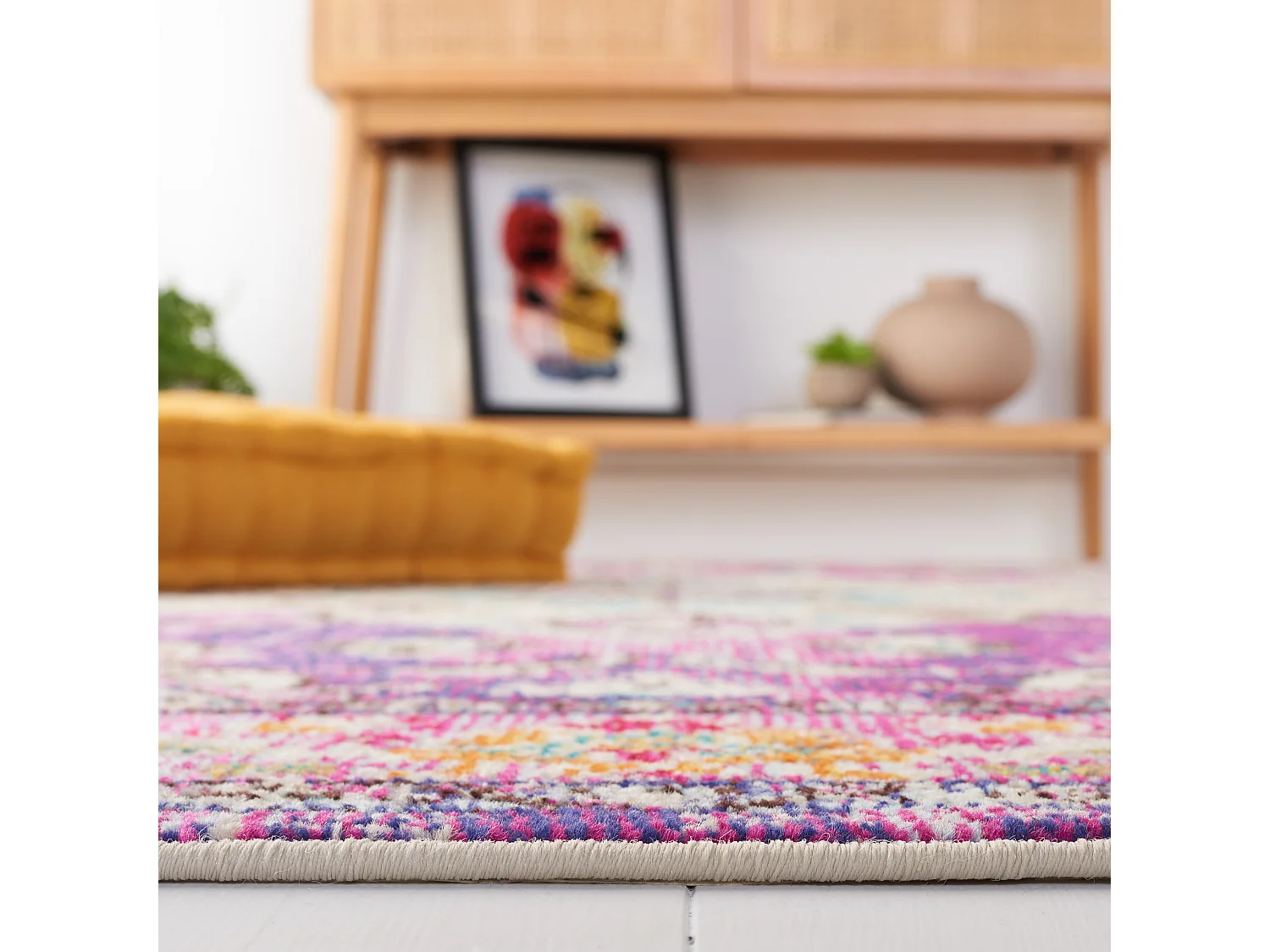 Tapis Violet/Bleu 66 X 183 cm - Milà
