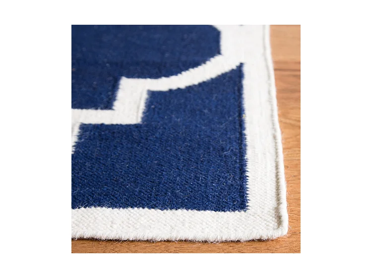 Tapis Bleu Marine/Neutre 152 X 244 cm - Nadia