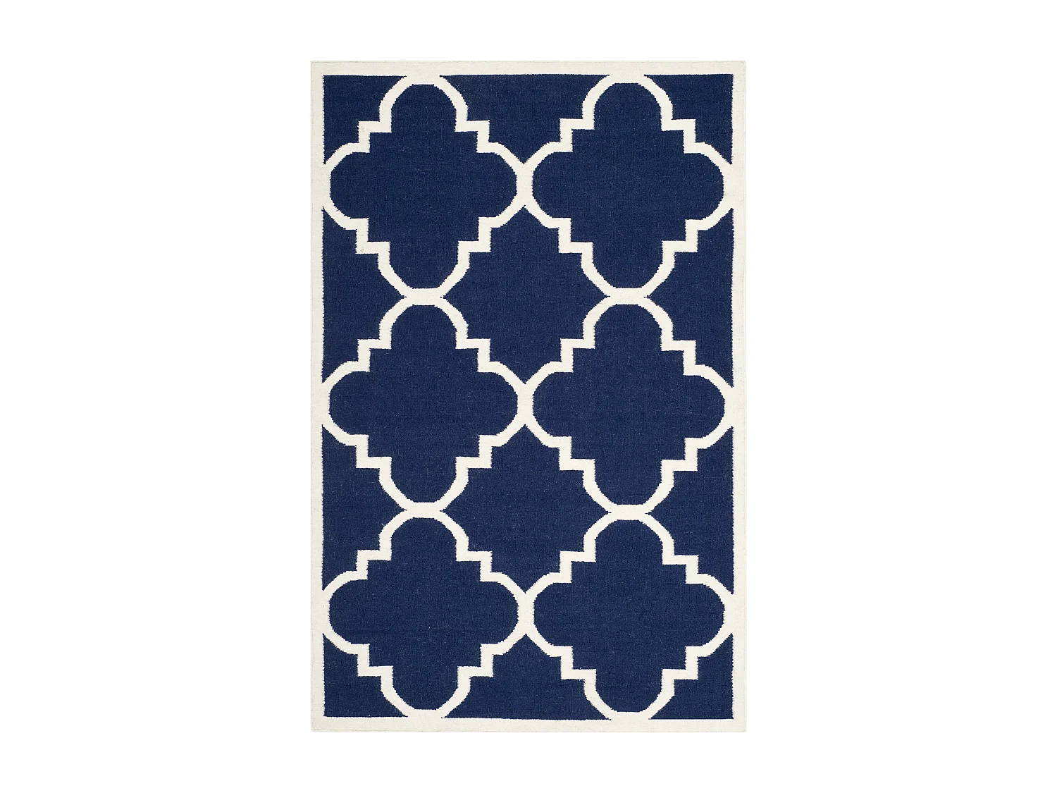 Tapis Bleu Marine/Neutre 152 X 244 cm - Nadia