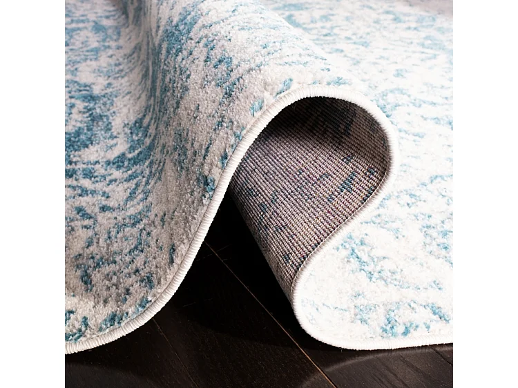 Tapis Bleu/Neutre 91 X 152 cm - Merryl