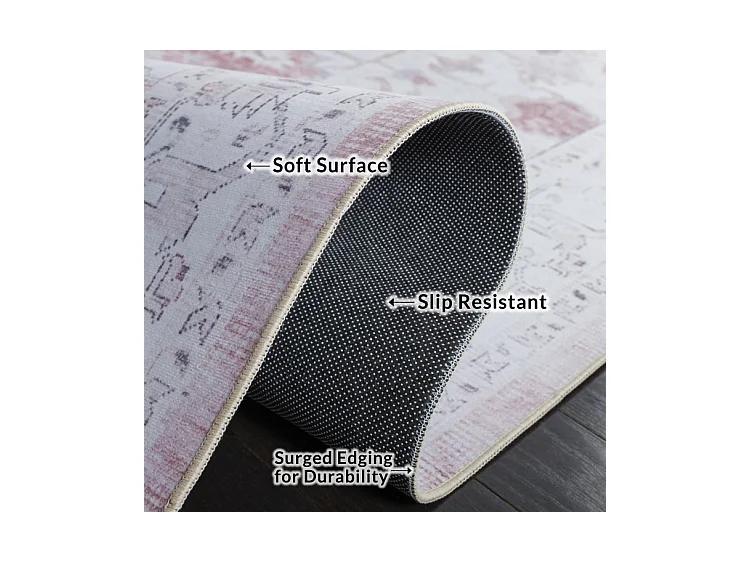 Tapis Beige/Rouge 244 X 305 cm - Cosima