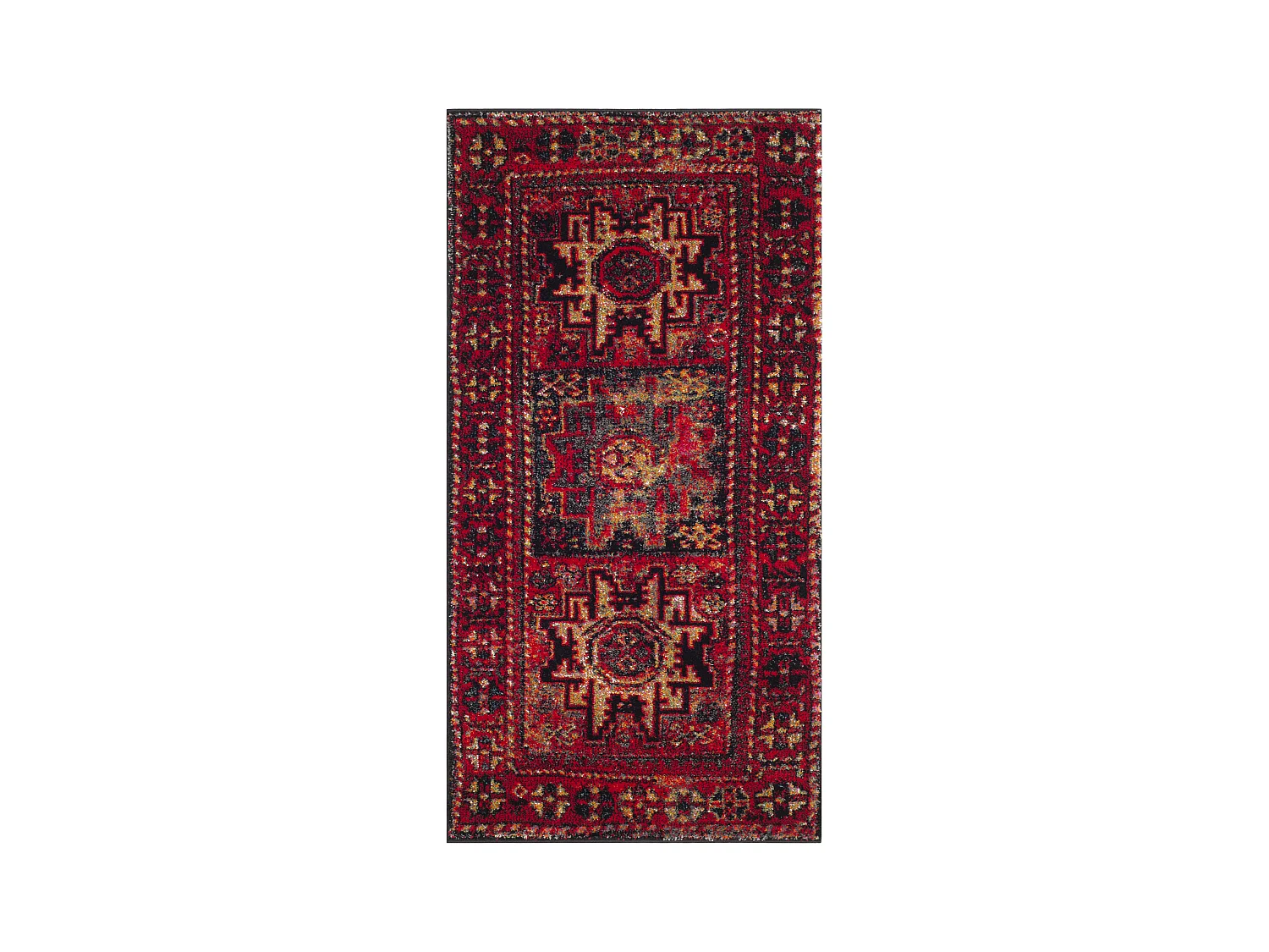 Tapis Rouge/Multicolore 122 X 183 cm - Waverly