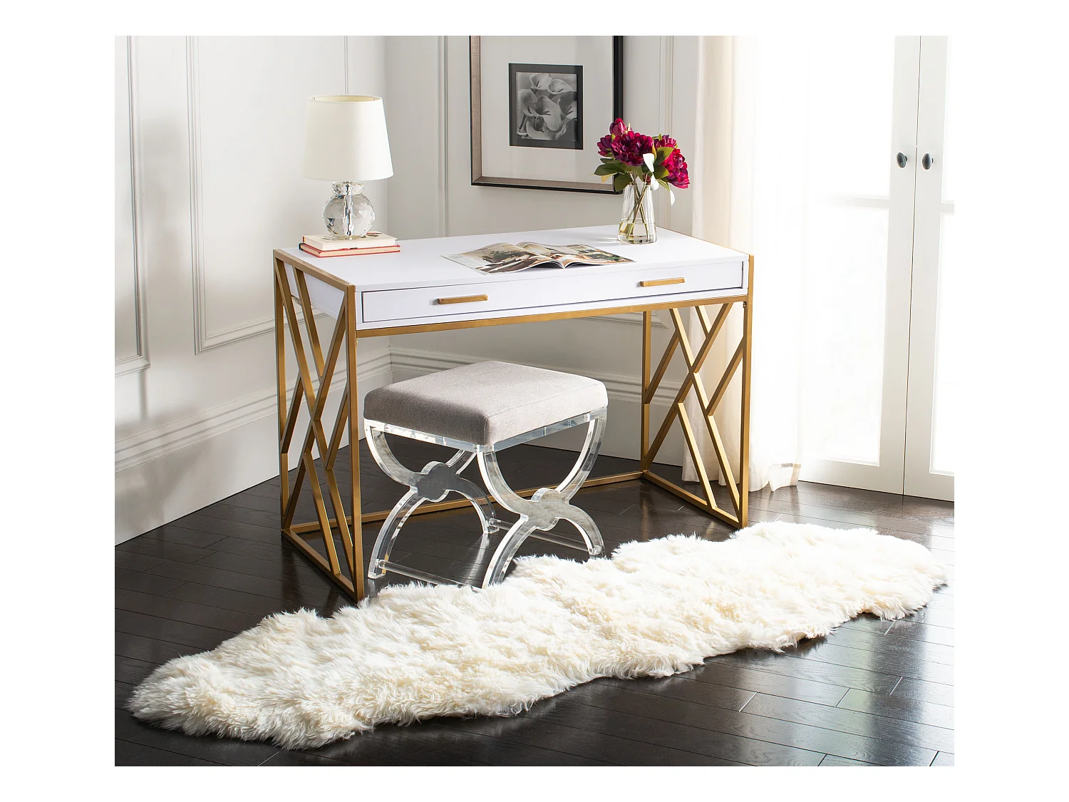 Tapis Blanc 61 X 183 cm - Ree