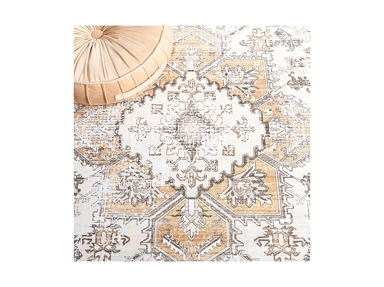 Tapis Beige/Or 76 X 305 cm - Bailee