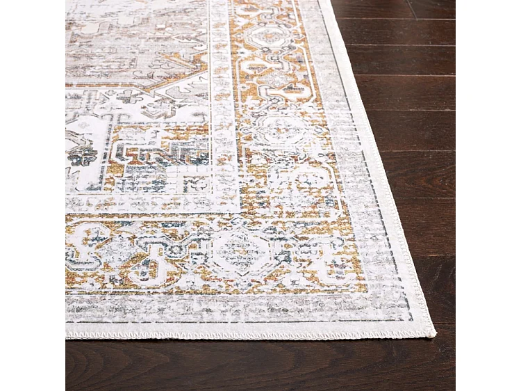 Tapis Beige/Or 76 X 305 cm - Bailee