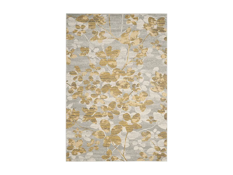 Tapis Gris 152 X 244 cm - Flora