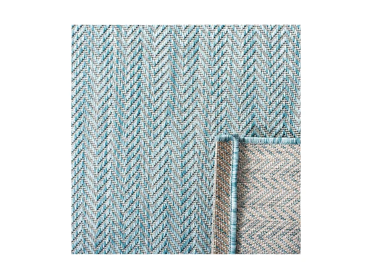 Tapis Bleu Gris 79 X 152 cm - Solstice