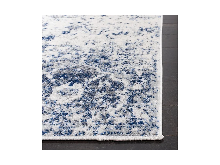 Tapis Blanc/Bleu 122 X 183 cm - Mopani