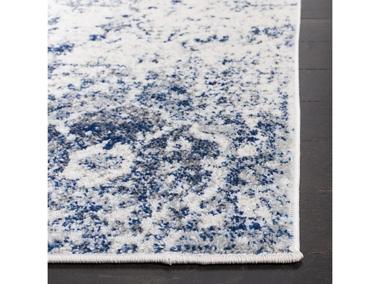 Tapis Blanc/Bleu 122 X 183 cm - Mopani