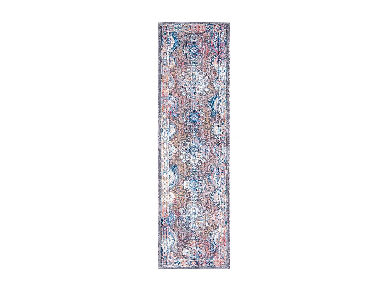 Tapis Gris/Bleu 69 X 244 cm - Lesley