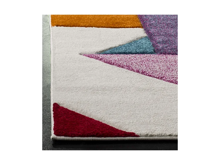 Tapis Neutre/Rose 79 X 152 cm - Lilliana