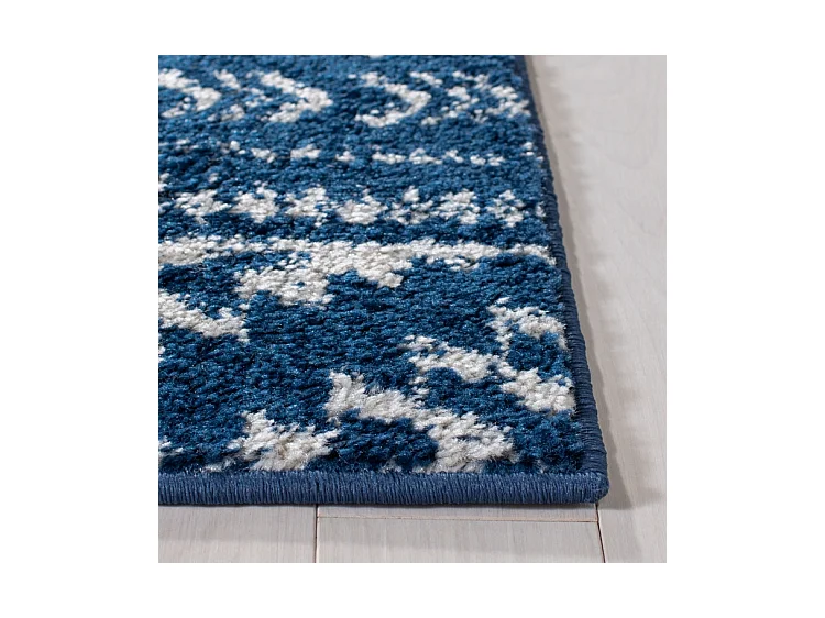 Tapis Bleu Marine/Neutre 91 X 152 cm - Hope