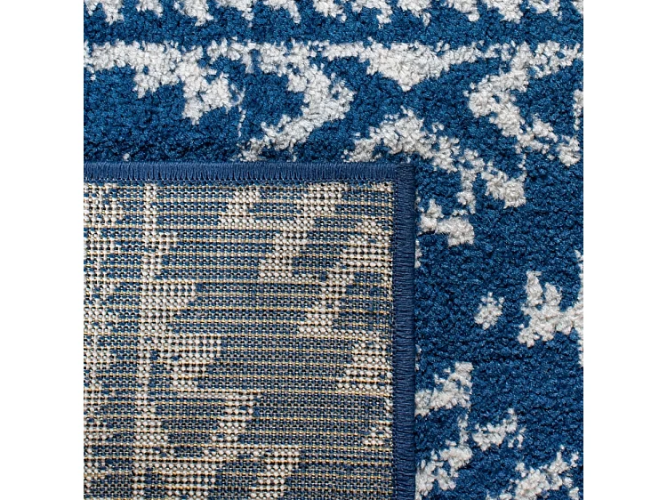 Tapis Bleu Marine/Neutre 91 X 152 cm - Hope