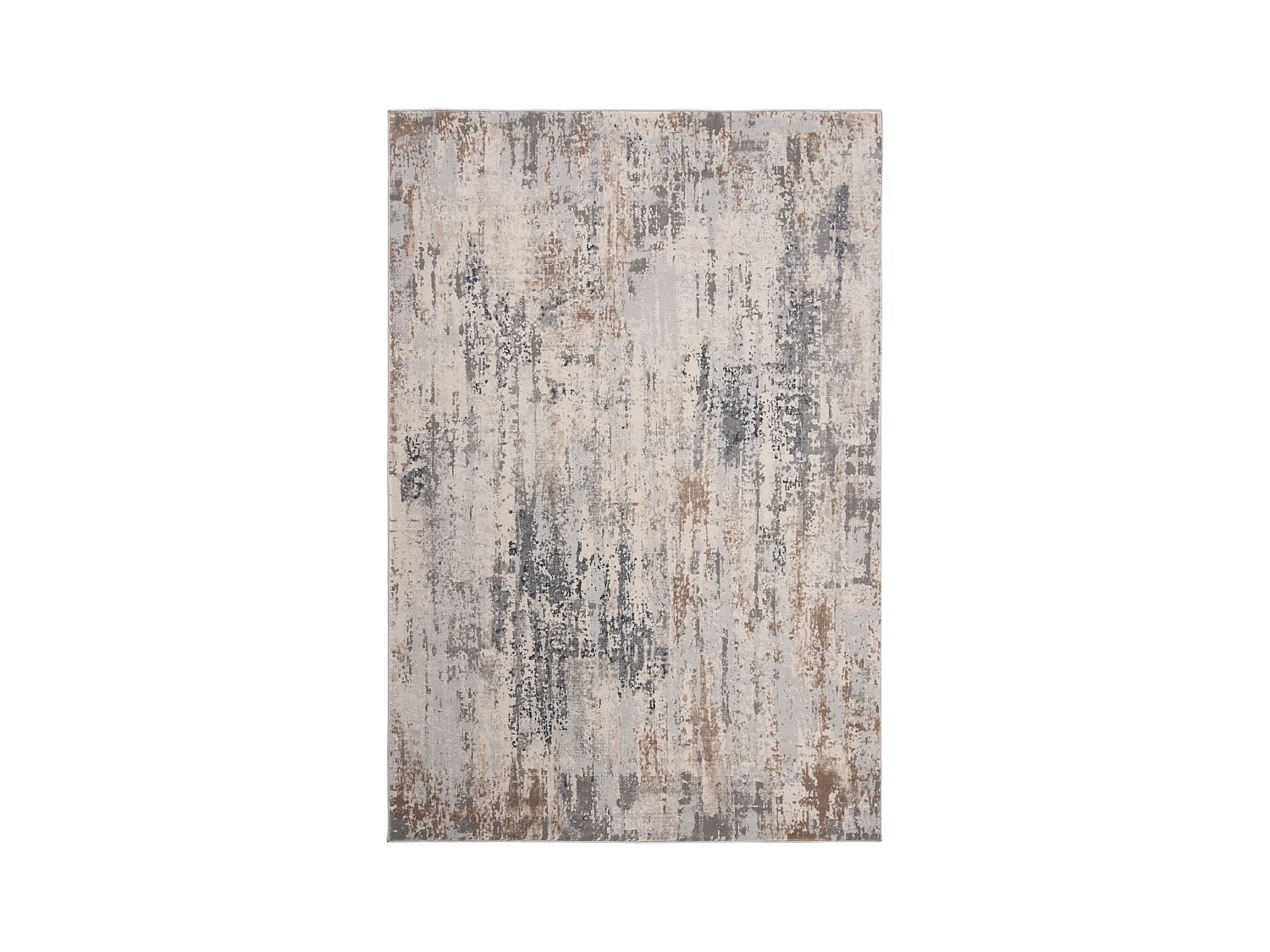 Tapis Neutre/Gris 122 X 183 cm - Leah