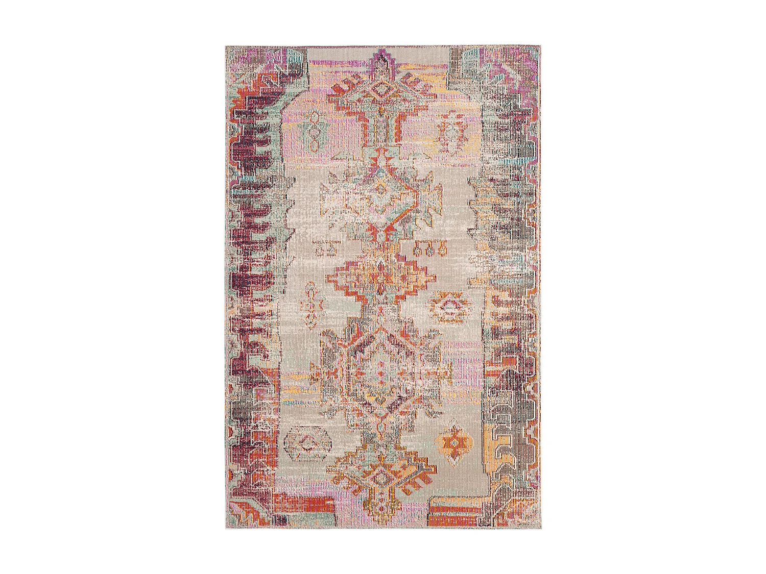 Tapis Gris/Violet 201 X 279 cm - Delia