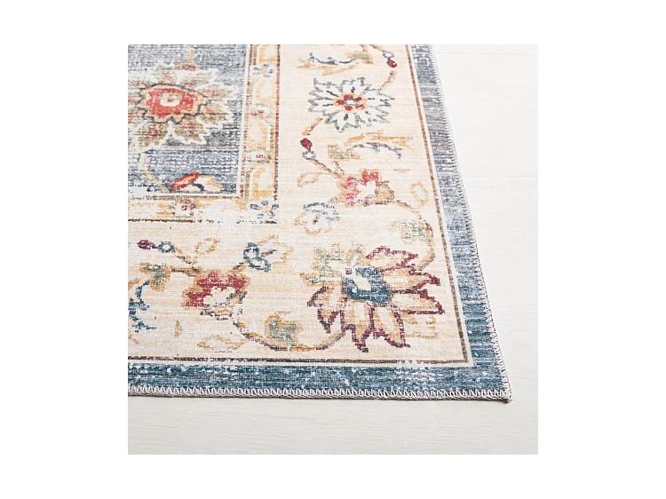 Tapis Vert/Beige 69 X 122 cm - Petra