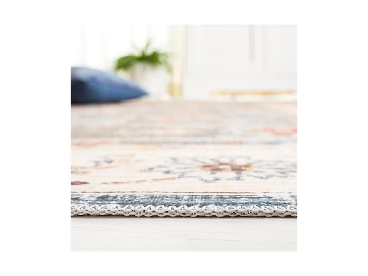 Tapis Vert/Beige 69 X 122 cm - Petra