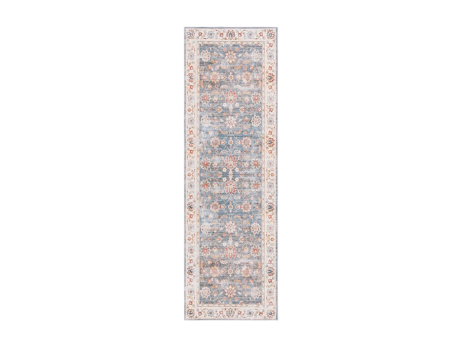Tapis Vert/Beige 69 X 122 cm - Petra