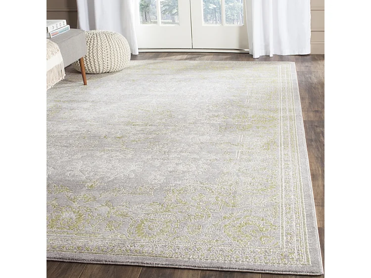 Tapis Gris/Vert 201 X 279 cm - Annabelle