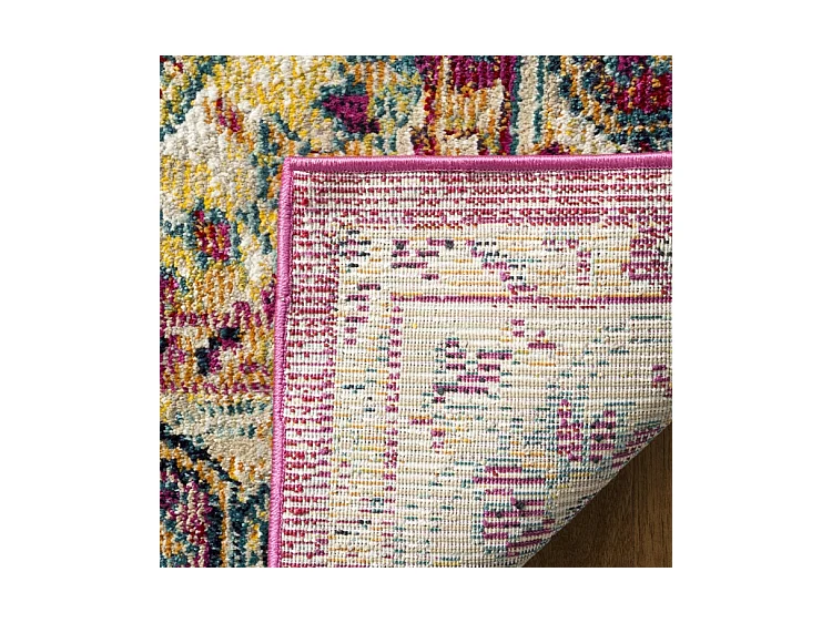 Tapis Violet/Bleu 91 X 152 cm - Cerise