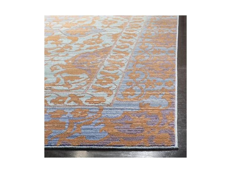 Tapis Bleu/Or 152 X 244 cm - Blakely