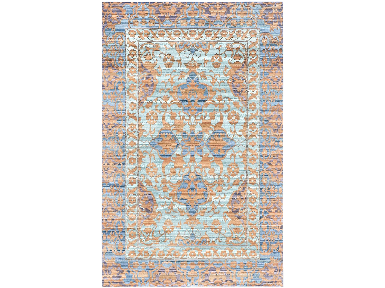 Tapis Bleu/Or 152 X 244 cm - Blakely