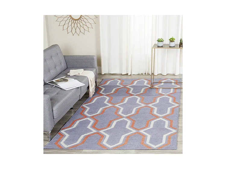 Tapis Violet/Multicolore 122 X 183 cm - Ana