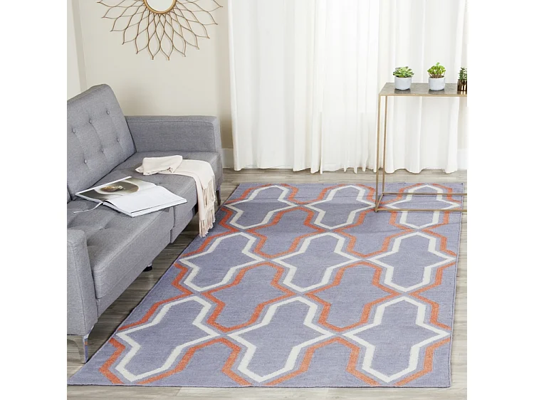 Tapis Violet/Multicolore 122 X 183 cm - Ana