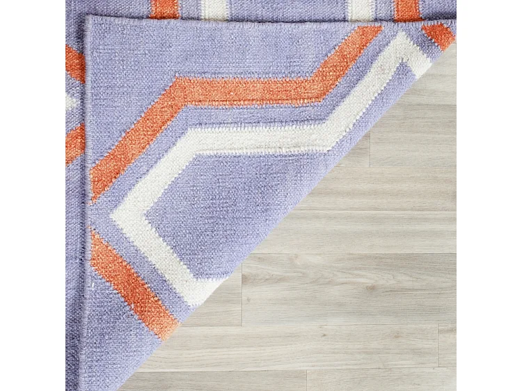 Tapis Violet/Multicolore 122 X 183 cm - Ana