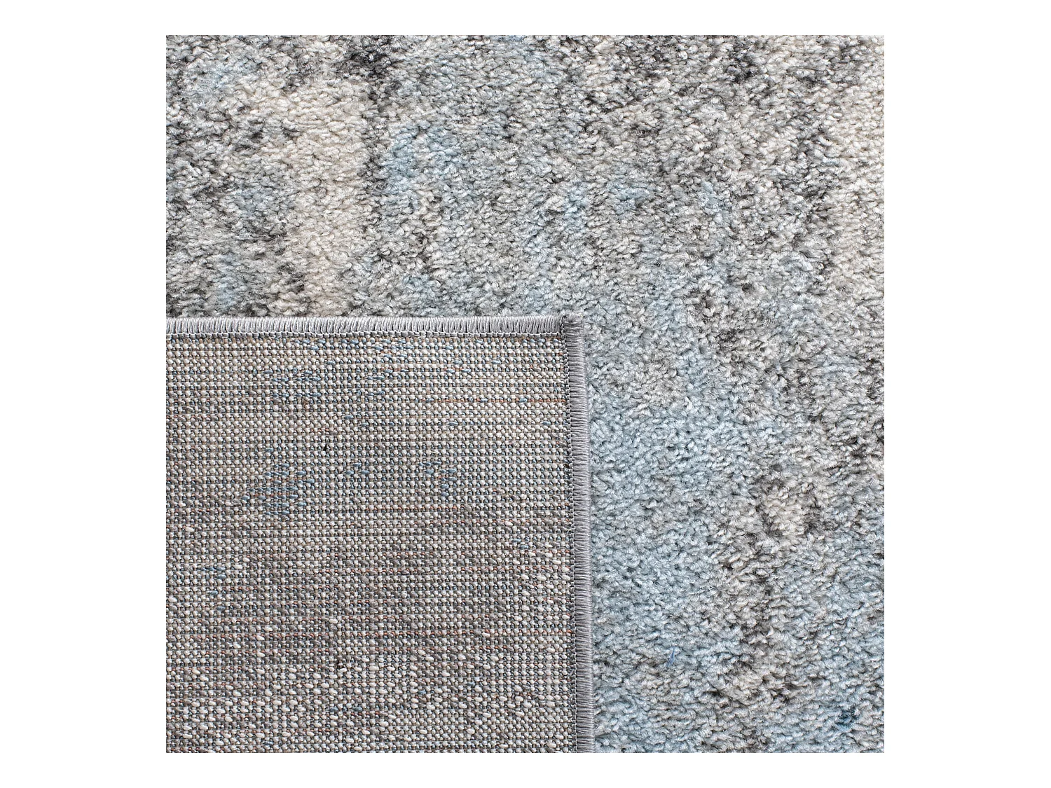 Tapis Gris/Bleu 91 X 152 cm - London