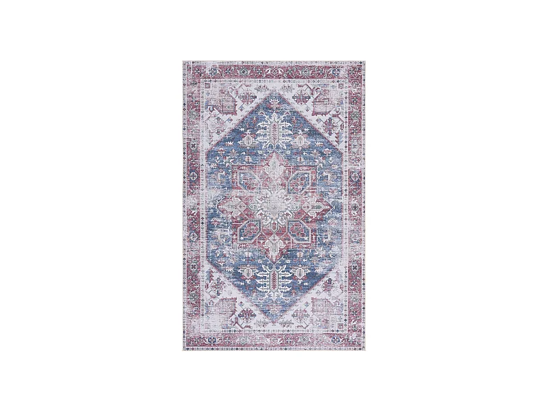 Tapis Bleu Marine/Rouge 152 X 244 cm - Arianne