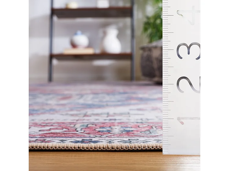 Tapis Bleu Marine/Rouge 152 X 244 cm - Arianne